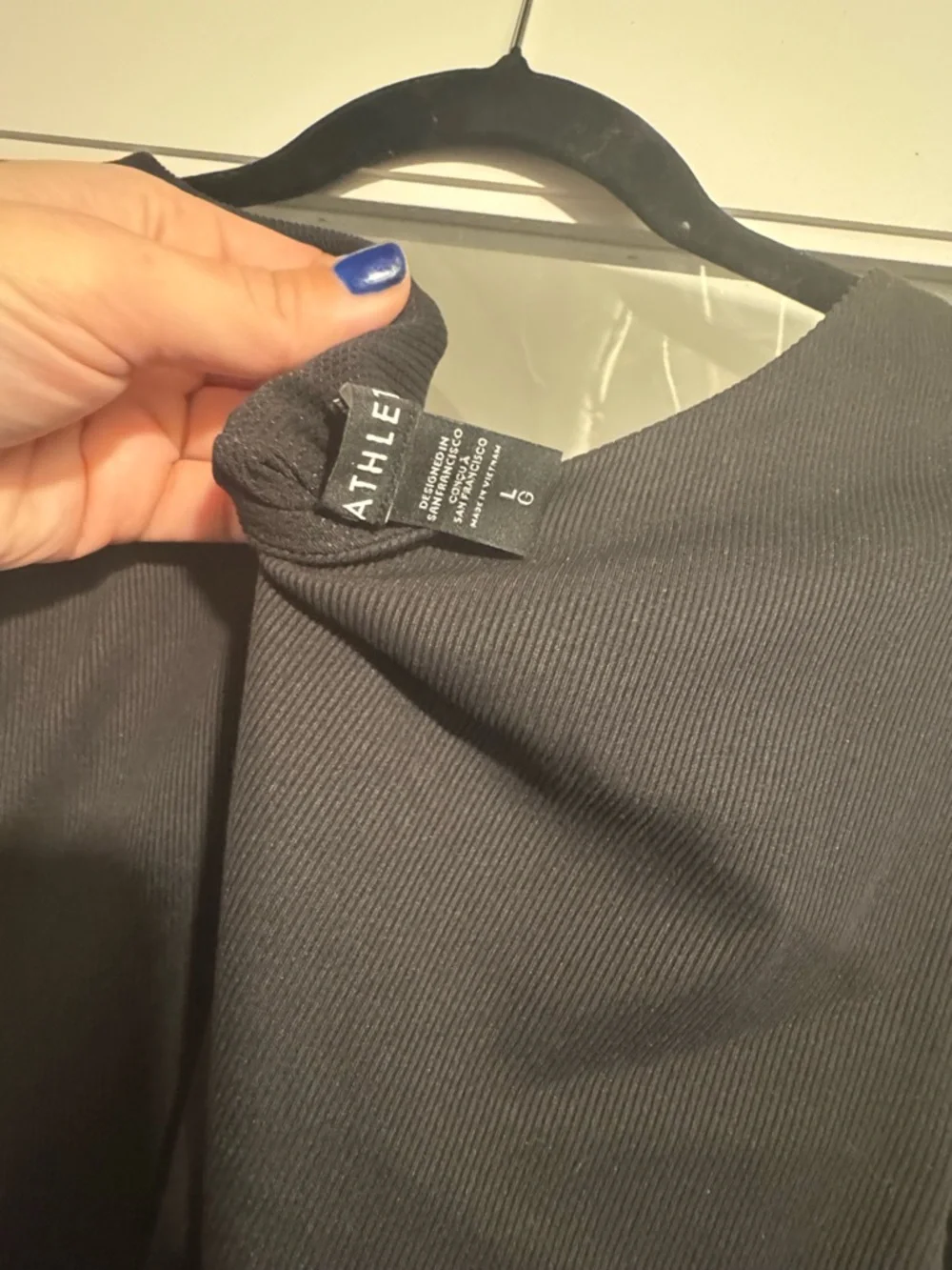 Athleta Black Midi Dress - Picture 3 of 3